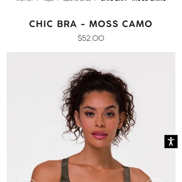 Onzie Chic Sports Bra - Picture 2 of 3